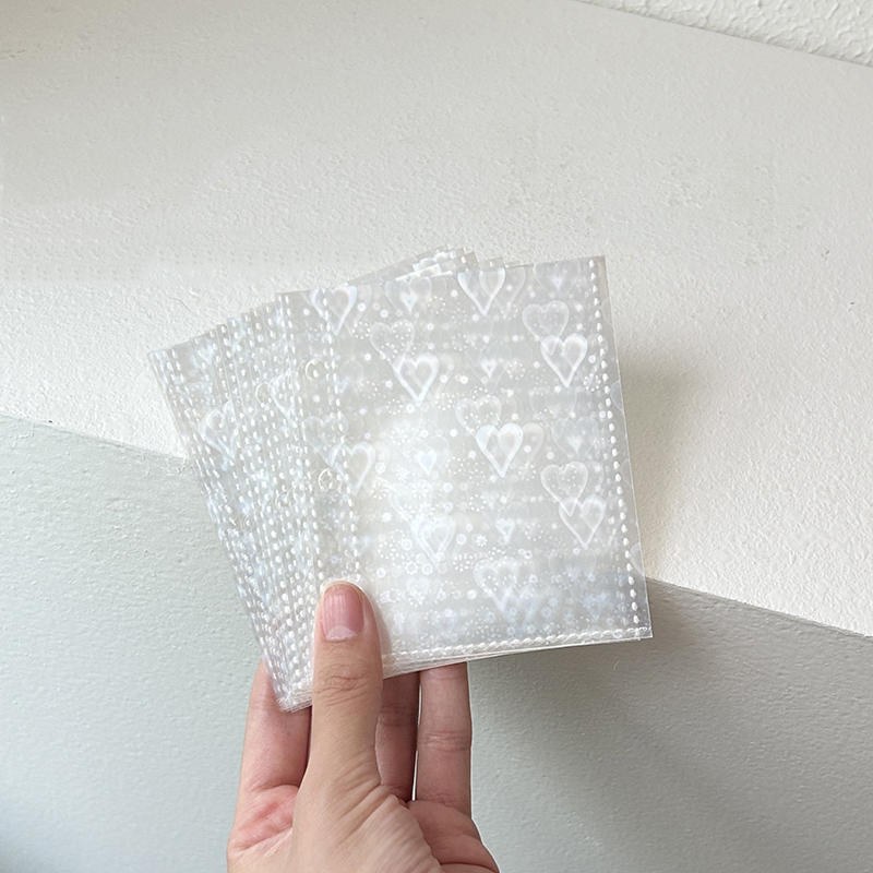 PVC Card Album Loose-leaf Stargazer Album Small Card Single Compartment Storage Albums