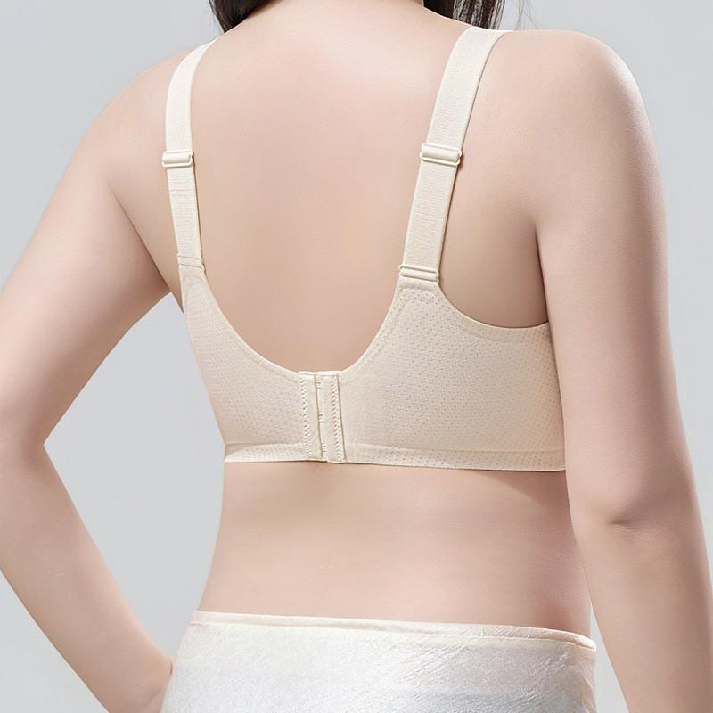 Plus Size Wireless Bra Women 3/4 Cup Seamless Support With Lift Side Control 5XL Available