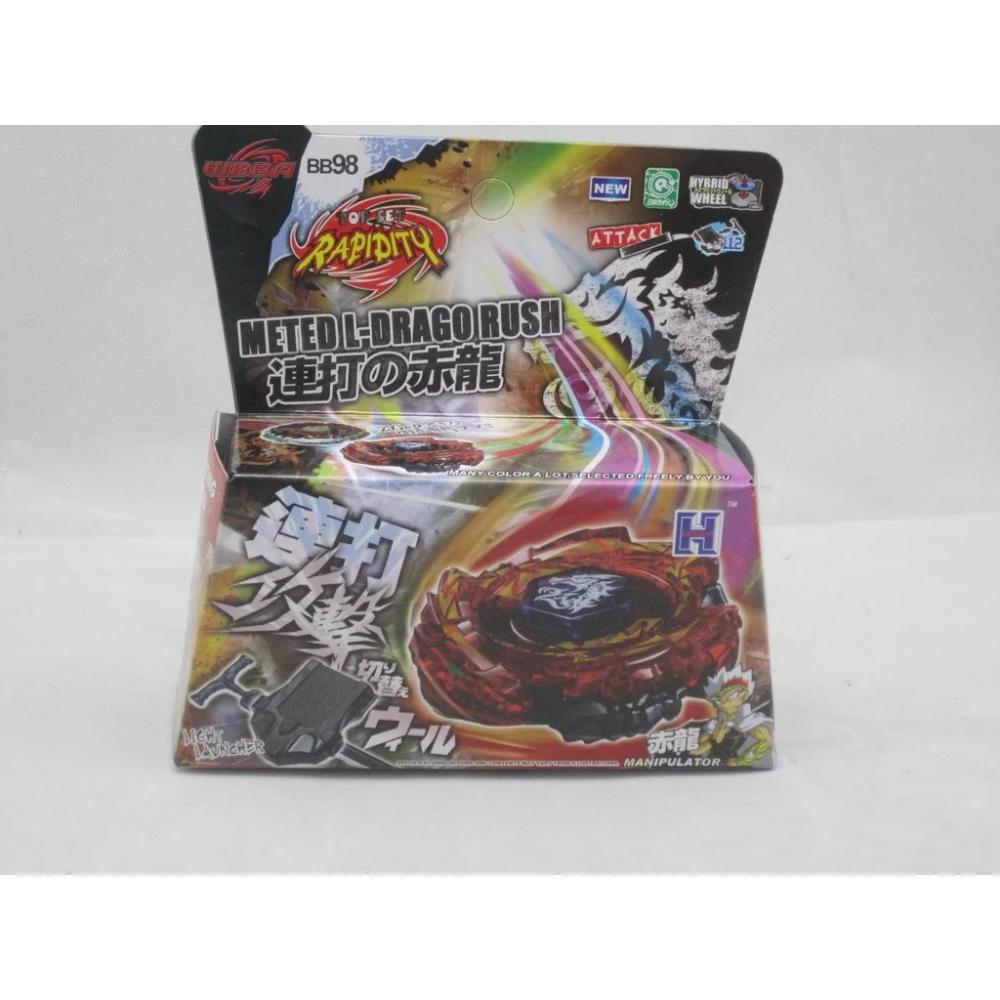 Набор волчков 4D Metal Fusion от Takara Tomy с пусковым устройством, Игрушка-гироскоп для сражений, Интерактивный подарок (Случайные запчасти)