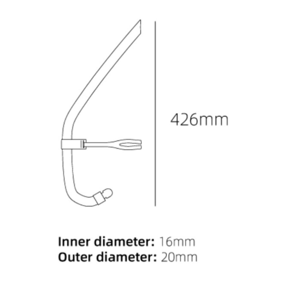 Удобная трубка для тренировок по плаванию, снаряжение для дайвинга, трубка для дайвинга, молодежная