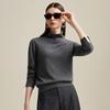 Zhaojun Women's Solid Color Cashmere Turtleneck Pullover