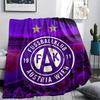 Austria Vienna FC Emblem,pattern Flannel Blanket, High quality Comfortable for All Seasons, Home Decor, Warmth and Comfort, Perfect for Gifts.