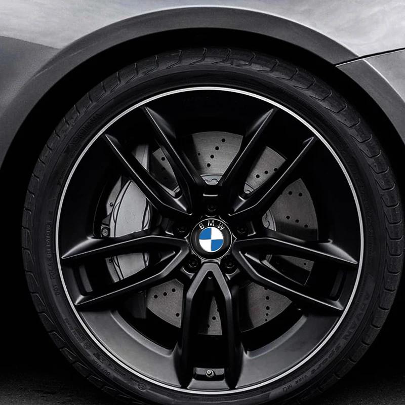 4 шт. Наклейка на центральный колпачок колеса автомобиля для BMW M M3 M5 F10 F30 F20 E28 E30 E34 E36 E39 E46 E91 Performance X1 X2 X5 Аксессуары