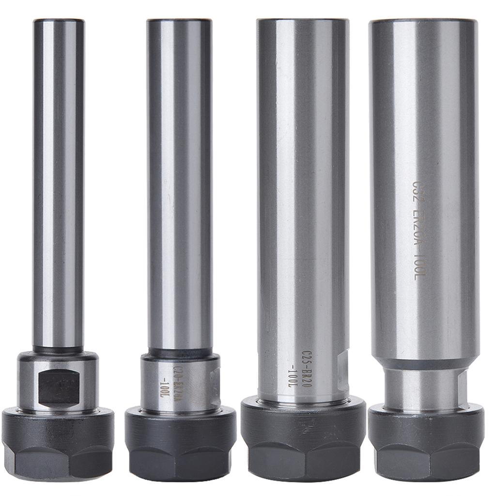 Держатель цангового патрона, фрезерный резец, прямой удлинитель ER20A-100L, длина 100 мм