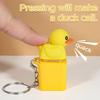 Anxiety Relief Tool Duck Quacking Toy Quacking Keychain Stress Reliever Toy