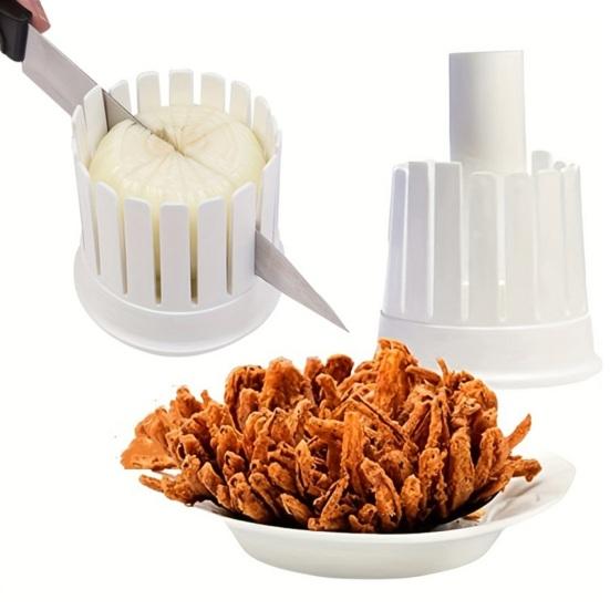 Onion Cutter Blossom Maker All-in-One Flower Making Kit Chef Onion Cutting Tool for Tomatoes And More