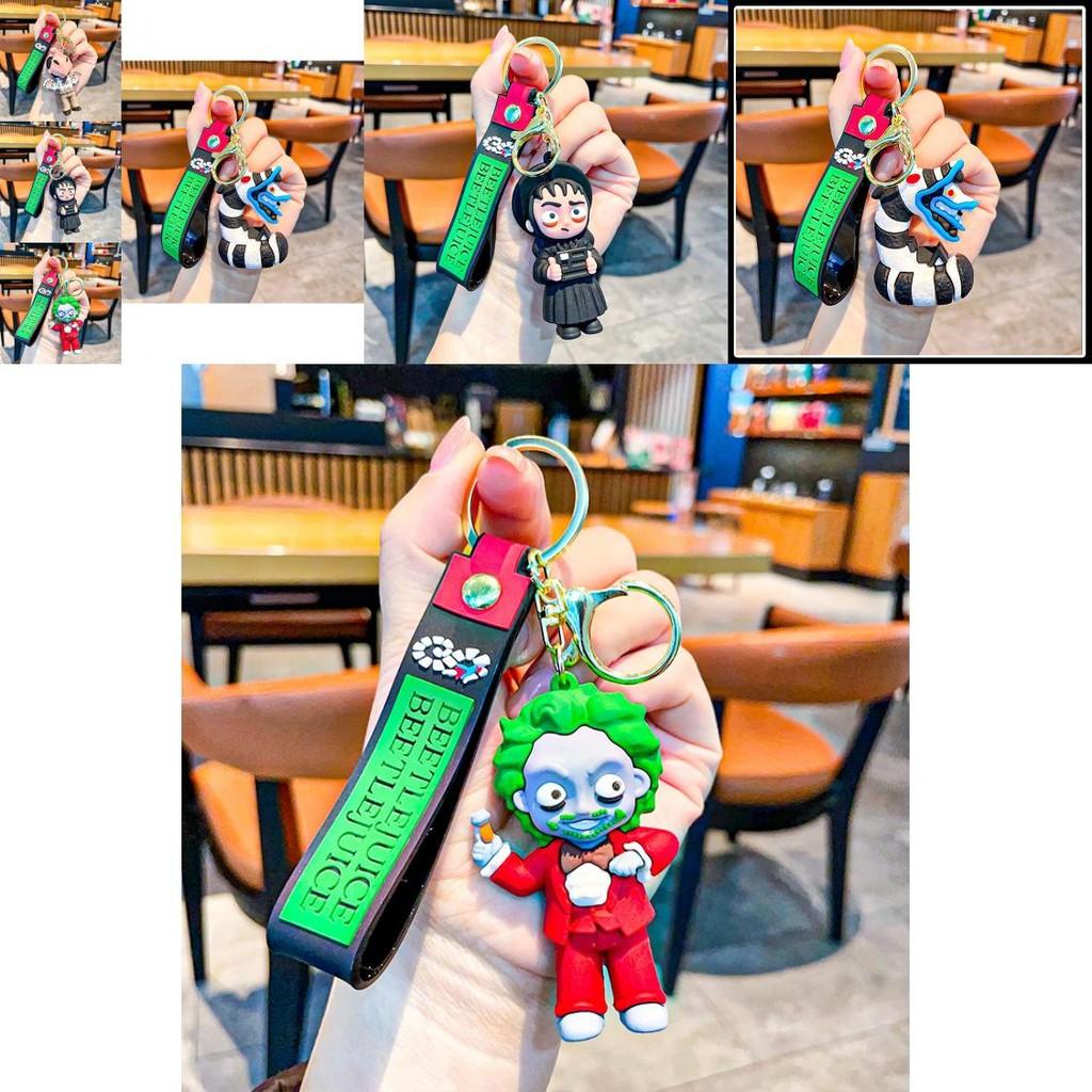 Charming Cartoon Bubble Mart Keychain Unique Gift For Halloween And Special Occasions