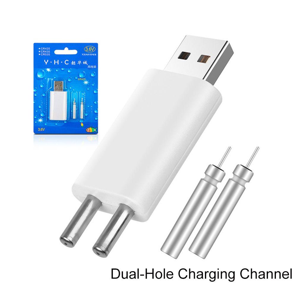 Durable Night Fishing Accessories Electronic Floats Batteries Fishing Float Battery USB Charger