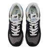 New Balance Кроссовки 574 Черный/Синий Агат U574QRB Ширина D 28,0 см