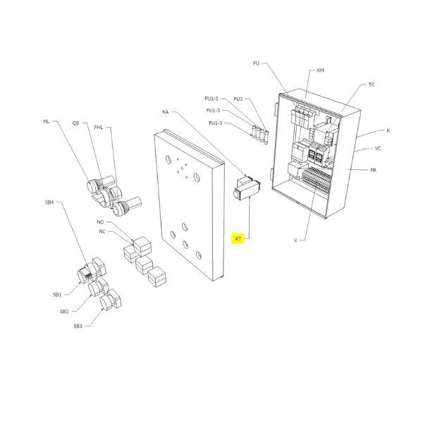 Time Relay DC 24V / 5 Sec / 14 Pin