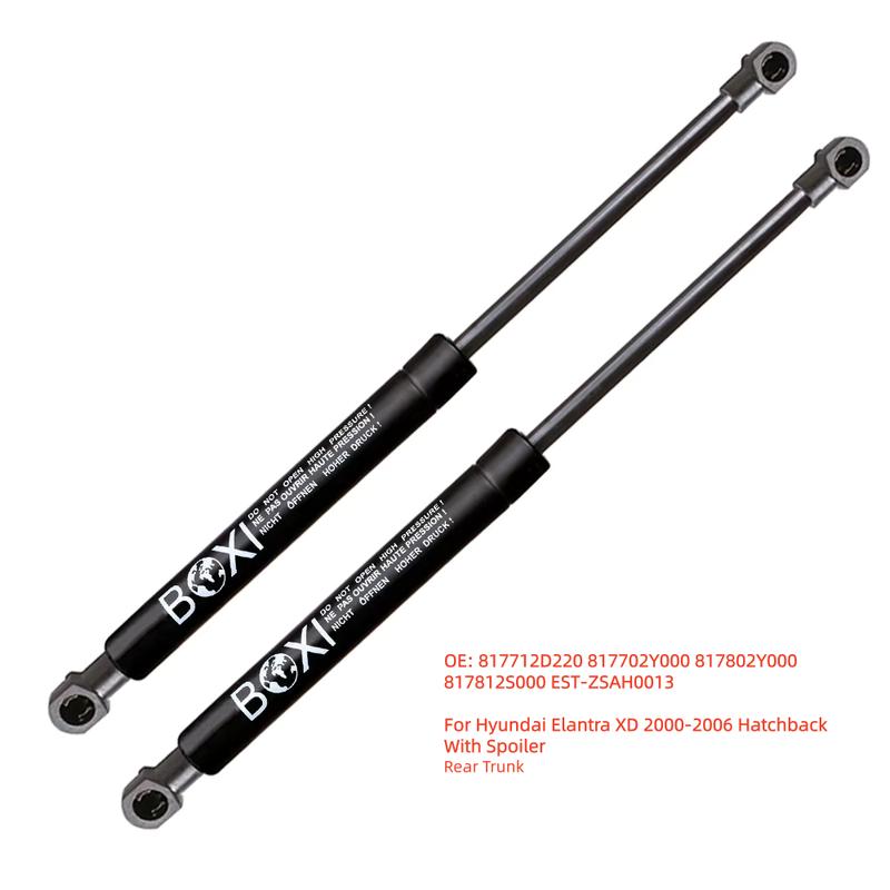 BOXI 2Pcs Liftgate Gas Spring Shock 817712D220 817702Y000 For Hyundai Elantra XD 2000-2006 Hatchback With Spoiler Lift Struts