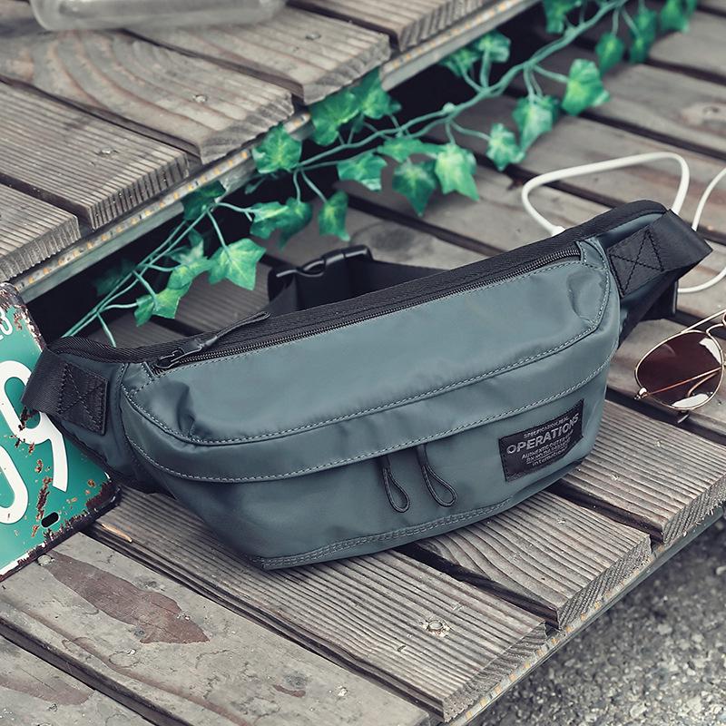 Мужская японская модная поясная и нагрудная сумка - модная маленькая сумка-мессенджер в корейском стиле и повседневная сумка через плечо