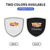 Metal Shield Car Sticker Badge Body Decoration Emblem Auto Exterior Accessories for Cadillac Logo SRX XT4 XT5 XT6 ATS XTS CTS