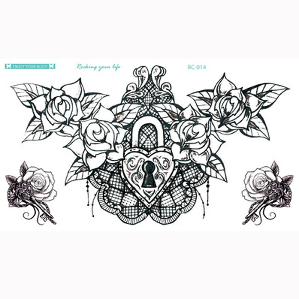 Модная женская водонепроницаемая временная поддельная наклейка на руку для тела