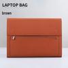 Large Capacity A4 Leather File Bag - Multifunctional Business Office Folder