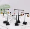 Mini Metal Earring Display Rack Acrylic Large Medium Small Size Earrings Necklace Bracelets Placement Rack Jewelry Display Stand