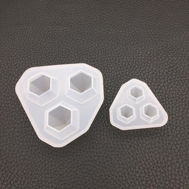 1 шт. мини-ромбовидная силиконовая форма «сделай сам», ручная работа для ювелирных аксессуаров, белая форма для декора торта, кухонные принадлежности