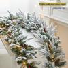 Christmas Snowflake Garland for Hotels, Malls, Windows, Doors & Stair Handrails