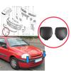 ESP1244 Front Bumper Fog Light Frame Cover Left Right for Renault Clio MK2 Phase 1 1998-2002 7701205718