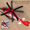 Childrens Rescue Helicopter Toy With Lights And Sound For Kids Play And Education