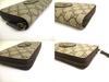 Authentic GUCCI Neo Vintage GG Supreme Canvas Yellow Leather Round Zip Long Wallet #a593  Open box