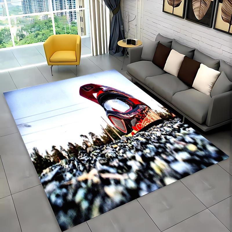 Крутые ковры для мотоциклетного шлема с 3D-печатью для дома, гостиной, детской спальни, дивана, придверный коврик, кухонные коврики для пола, противоскользящий декор