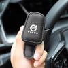 Car Sun Visor Magnetic Leather Sunglasses Clip For Volvo XC90 XC60 V50 S60 V70 V60 V40 S90 olestar AWD XC40 S80 T6 V90