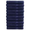 VidaXL Premium Sauna Towels 10 Pcs, Sauna Pareos, Bath Sheets, Shower Towels Bathroom 137268