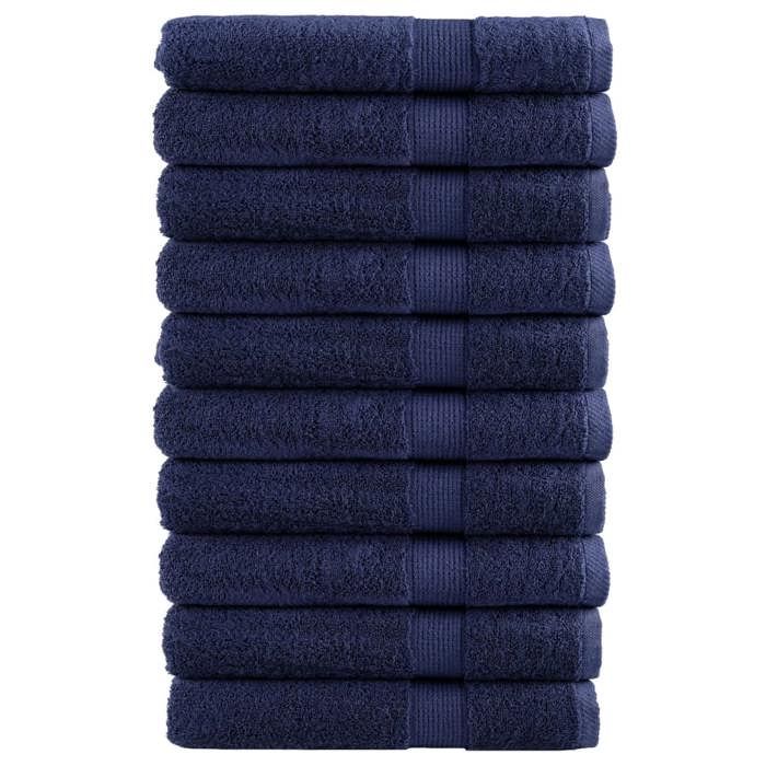 VidaXL Premium Sauna Towels 10 Pcs, Sauna Pareos, Bath Sheets, Shower Towels Bathroom 137268