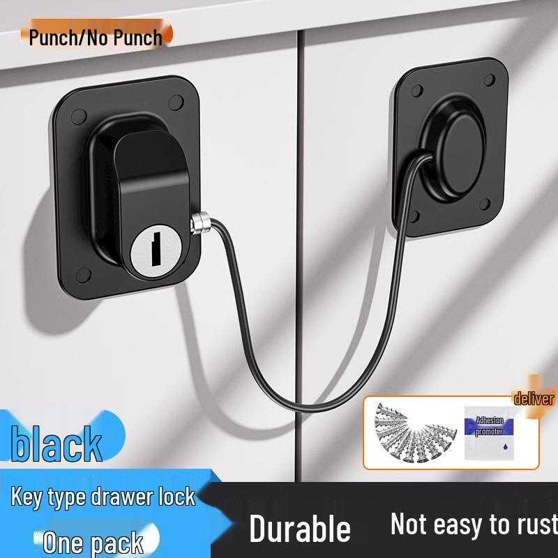 Безопасный замок-защелка для холодильника и шкафа с кодовым замком, защита от кражи, для безопасности детей