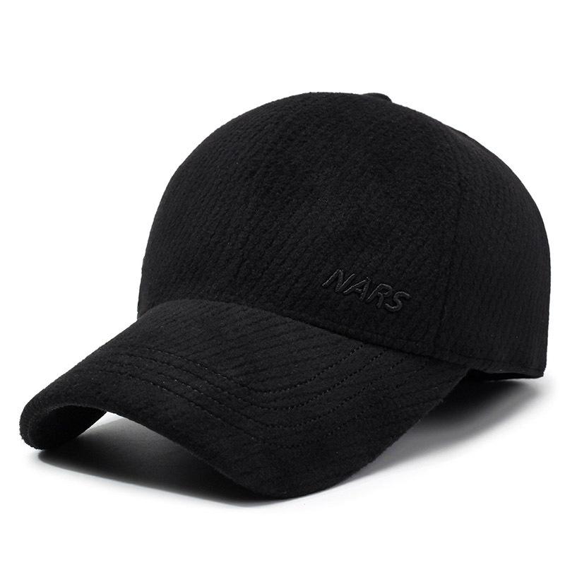 Теплые шапки для людей среднего и пожилого возраста, простые и модные уличные защитные наушники, бейсболки, солнцезащитные кепки и кепки с солнцезащитным козырьком, мужские