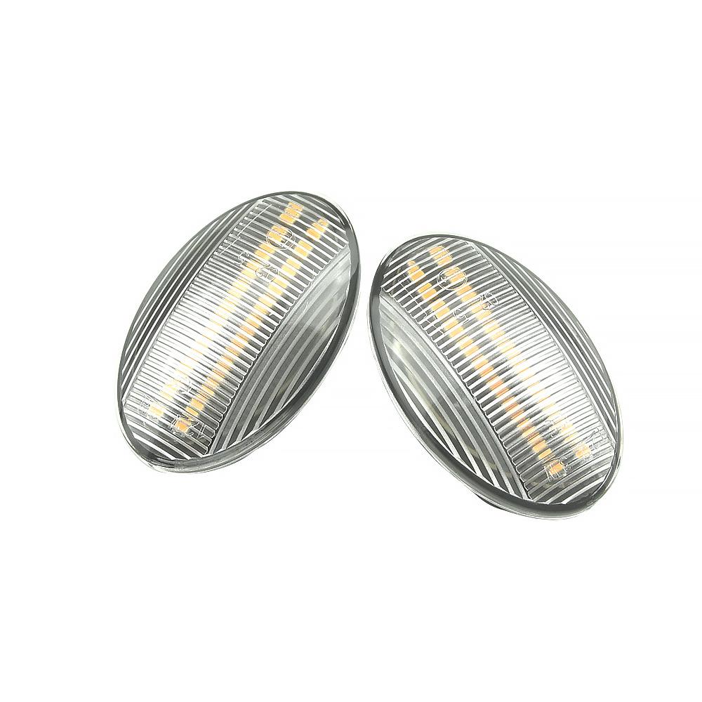 Dynamic Car Light LED Flashing Turn Signal Side Marker Lamp   09.2000-12.2009 For Opel Corsa C (X01)