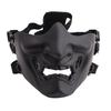 Laugh Prajna Half Face Tactical Mask  Devil Horror Face Halloween Party Entertainment Cosplay Movie Props