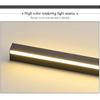 LED Lighting Wall Lamp IP65 Garden AC Long Wall Light Outdoor Waterproof Modern Long Strip 85-256v OutdoorDecoration