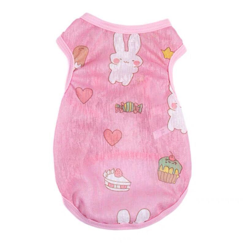 Летний жилет для питомцев: Легкая солнцезащитная рубашка для маленьких собак и кошек, идеально подходит для весны и лета.