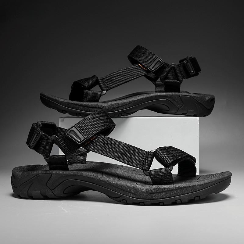 Модные летние оригинальные мужские сандалии, пляжная обувь, обувь для ходьбы по воде, с круглым носком, на плоской подошве, новые, удобные, нескользящие, легкие, самые продаваемые