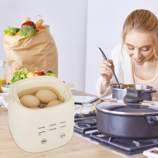 Electric Egg Boiler Design Timer Auto Touch Screen Shut-off Sound Reminder Food Grade