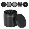 Herb Grinder Zinc Alloy 5 Layers DoubleLayer Filter Pepper Spices Smoke Grinding Tool 53mm
