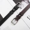 Новый ветеринарный кожаный женский ремень из коровьей кожи Классический простой повседневный ремень для брюк и джинсов Высококачественный женский ремень