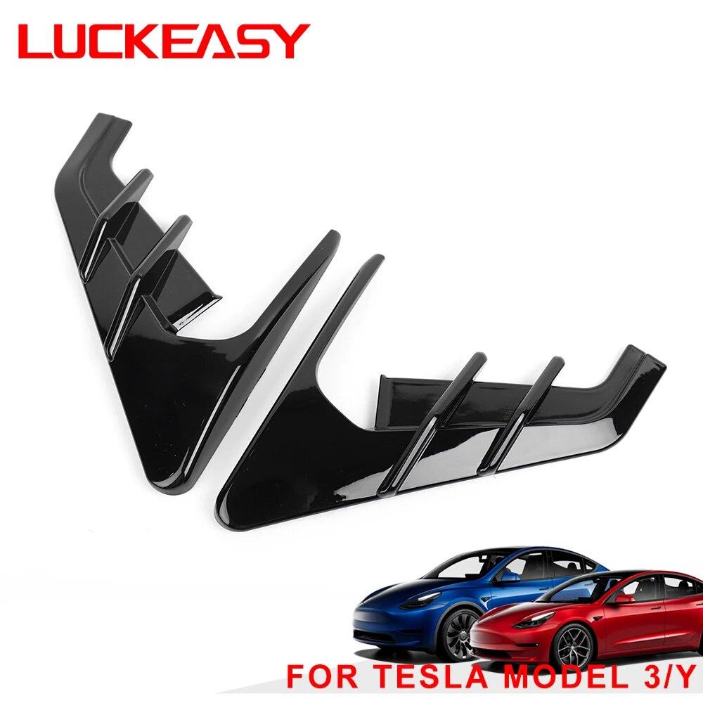 Для Tesla Model 3 Model Y, автомобильная камера, боковое крыло, панель, спойлер, пылезащитный чехол, украшение, модификация, аксессуары Model3 2022