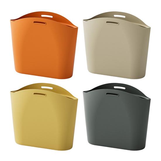 Car Garbage Bag Organizer Foldable Silicone Car Trash Organizer Waterproof Leakproof Trash Bin for Vehicle Door Seat Back Storage