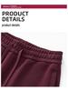 GAGN Women's Red Cropped Harem Pants - Slimming, Loose Fit, Plus Size, Casual for Early Autumn and Spring.