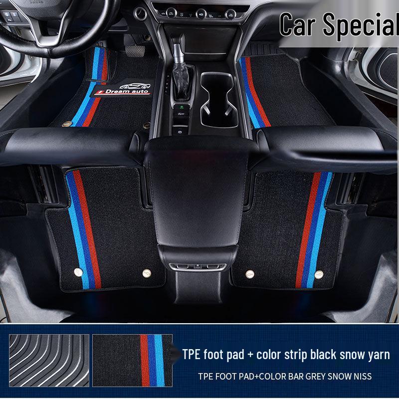 Geely Binyue Cool TPE Car Floor Mats – Waterproof, Wear-Resistant, Eco-Friendly, with Door Sill Protection