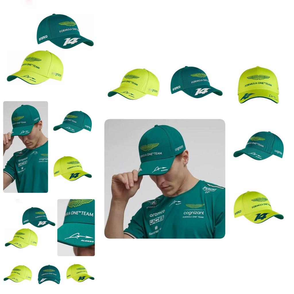 Бейсболка Aston Martin Formula One F1 Модная и дышащая с большим козырьком для защиты от солнца