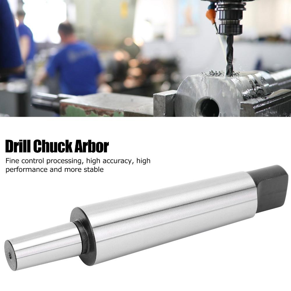 Flat Tail Drill Chuck Arbor Connecting Shaft Adapter For MT4 Taper Spindle Machine