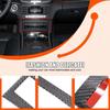 Soft Carbon Fiber Console AC Switch Cover Trim Sticker For Benz E-Class 2014-15