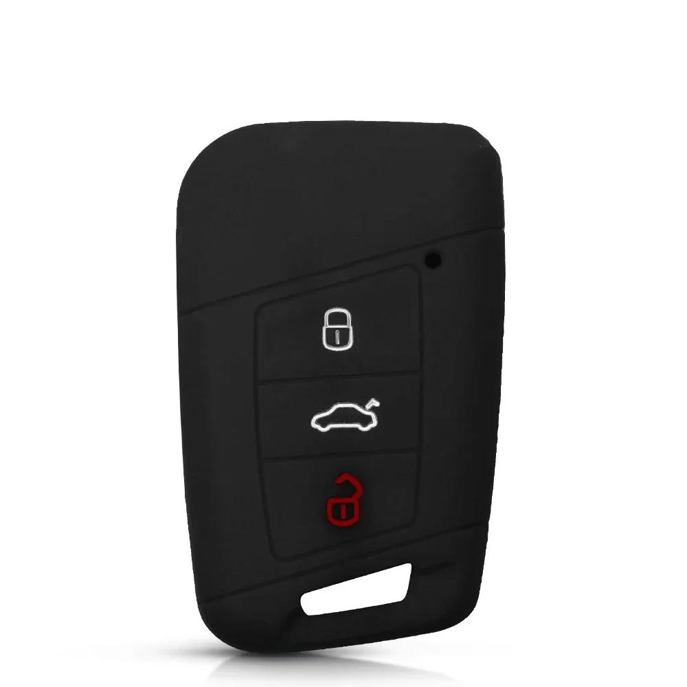 KEYYOU Modified 3 Buttons Remote Flip Folding Car Key Shell Case For VW Golf 4 5 Passat B5 B6 polo Touran Jetta Seat Skoda