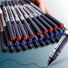 3/6 Pcs Roll Ball Pen Direct Liquid 0.5mm Bullet Business High Special Student Write Examination Gel Pens Office School
