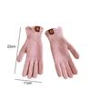 Lace Cashmere Open Finger Warm Gloves  Electric Bike Gloves  Autumn and Winter