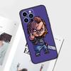 Чехол-кейс для iPhone 17 Pro Max 14 13 12 11 15 16 Pro Max mini 15 Plus 16e 17 Air с изображением куклы Чаки из фильма ужасов